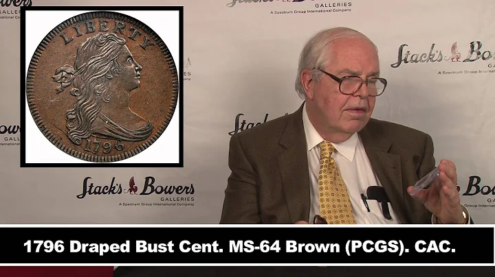 Lot 11169: 1796 Draped Bust Cent. MS-64 Browns (PCGS). CAC.