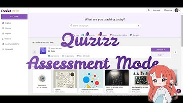 Quizizz Assessment Mode Tutorial