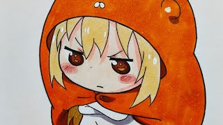 Himouto-umaru chan ! Umaru chan full colouring process