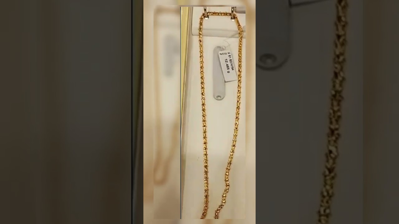 12 gram Gold chain| Selva Magal 