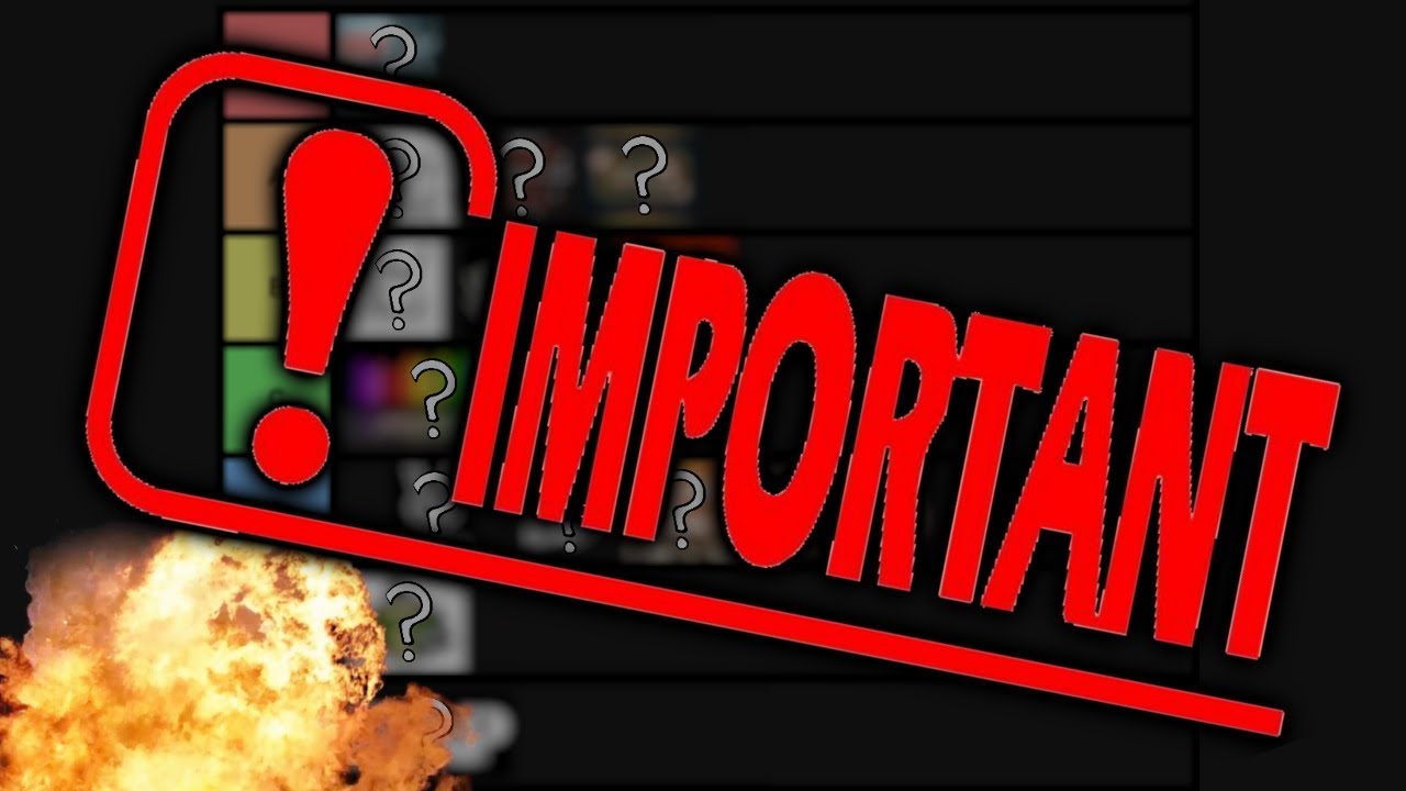 BELANGRIJKSTE TIER LIST OOIT! | @GSBNL