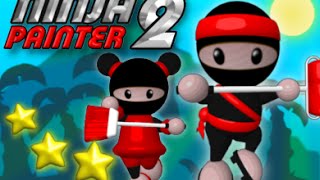 Ninja Painter 2, Walkthrough Level 13-18