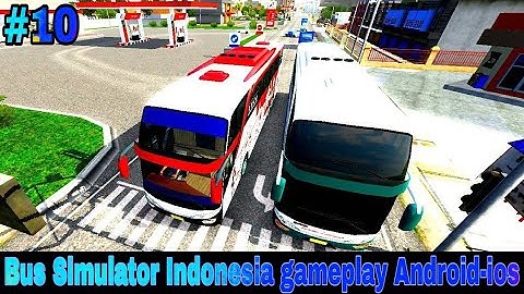 Bus Simulator Indonesia Gameplay Part-10 / High Graphic Bus simulator gameplay Android-ios