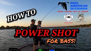 How to Power Shot for Bass (SET-UP) Resimi