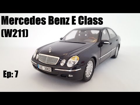 Unboxing of Mercedes Benz E Class W211 | 1:18 Diecast Model by Kyosho