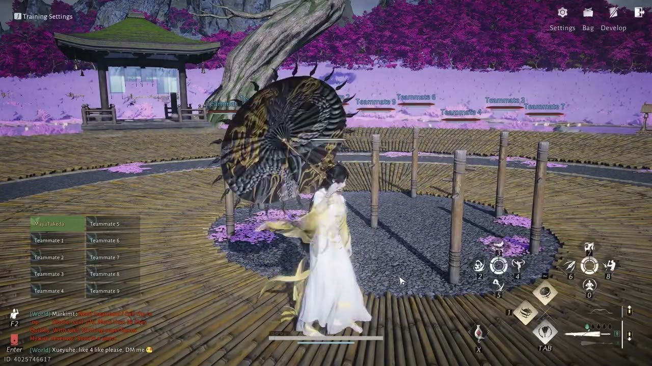 Where Winds Meet Malaysia - Healer Dummy Practice #wherewindsmeet #wherewindsmeetgame