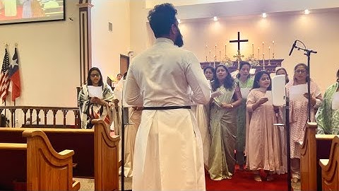Mounamam Vaykal | Dallas Sehion Mar Thoma Church, Plano, Texas, USA | Sevika Sanghom Day Song 2025