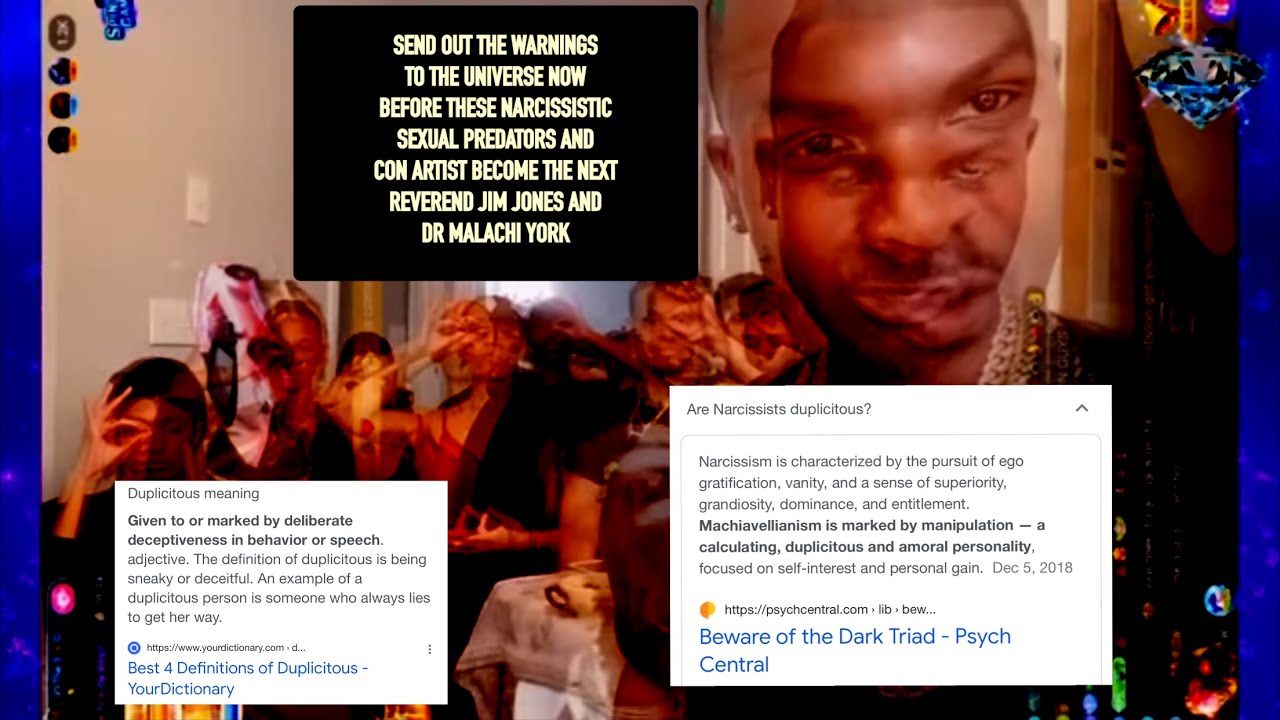 BEWARE OF CULTS EXPLOITING BLACK WOMEN IN THE NAME OF AFRICAN ANCESTRY 🧐🤔🤨