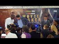 Dillian Whyte vs. Joseph Parker PRESS CONFERENCE (HD) with Eddie Hearn & David Higgens.