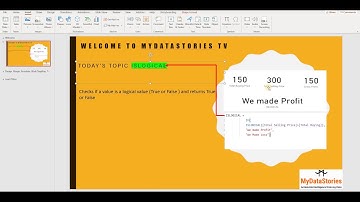 How to use #PowerBI ISLOGICAL function