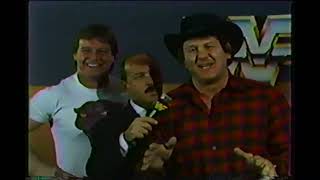 Roddy Piper, Cowboy Bob Orton Promo with Mean Gene: About Jimmy Superfly Snuka