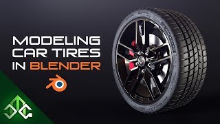 Blender Tutorial - Modeling Car Tires