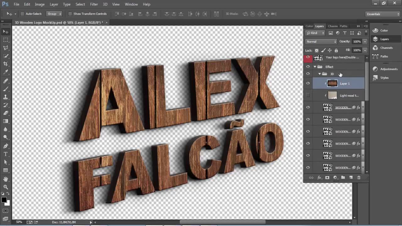 Download Photoshop: Como editar mockup completo de A a Z - YouTube