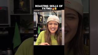 roasting skills of Fatima Faisal 🤣🤗 #sistrology #fatimafaisal #hirafaisal