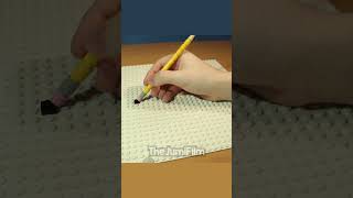 Drawing with LEGO pencil