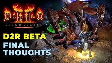 Diablo 2 Resurrected - This needs to change - Beta review