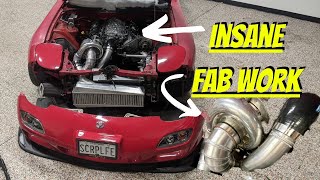 FD Rx7 Supercharged V8 Build Update