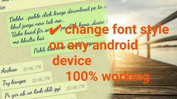 🔥How to change font on any android device {root} | ✔100% working