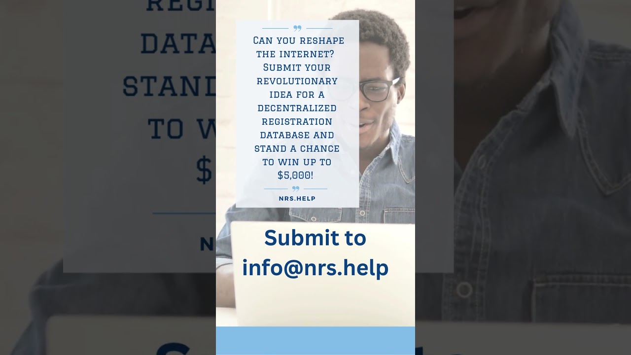 Can you reshape the internet? #decentralizetheinternet