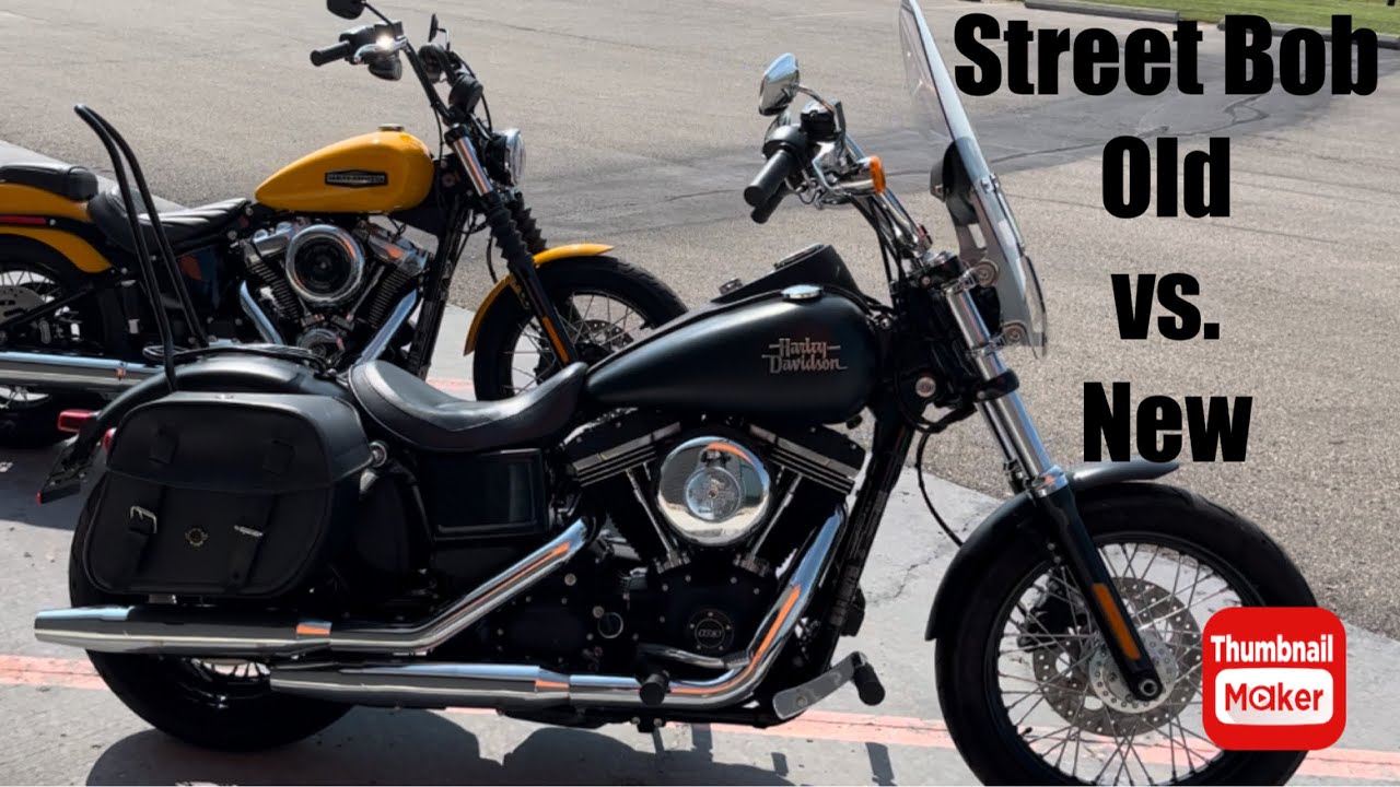 The Harley Davidson Street Bob - Old Vs. New