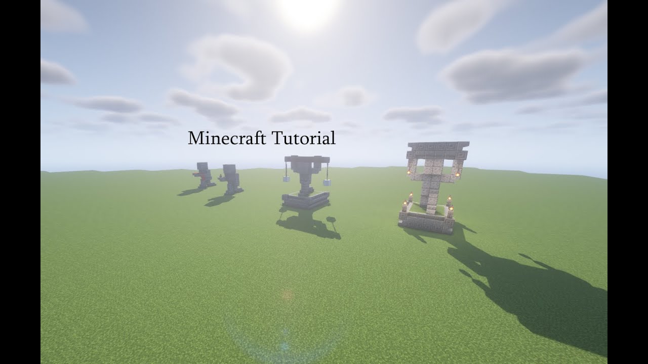 Küçük Heykel Tutorial | Minecraft - YouTube