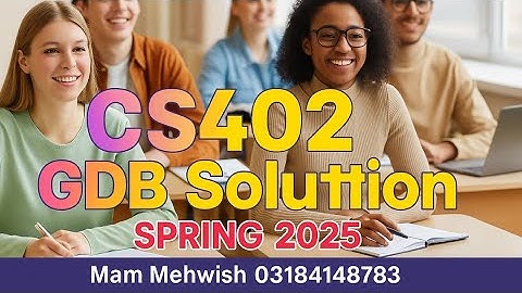 ✅ CS402 GDB Solution Spring 2025 | DFA vs NFA | Theory of Automata | FAST/VU | 100% Correct Answer