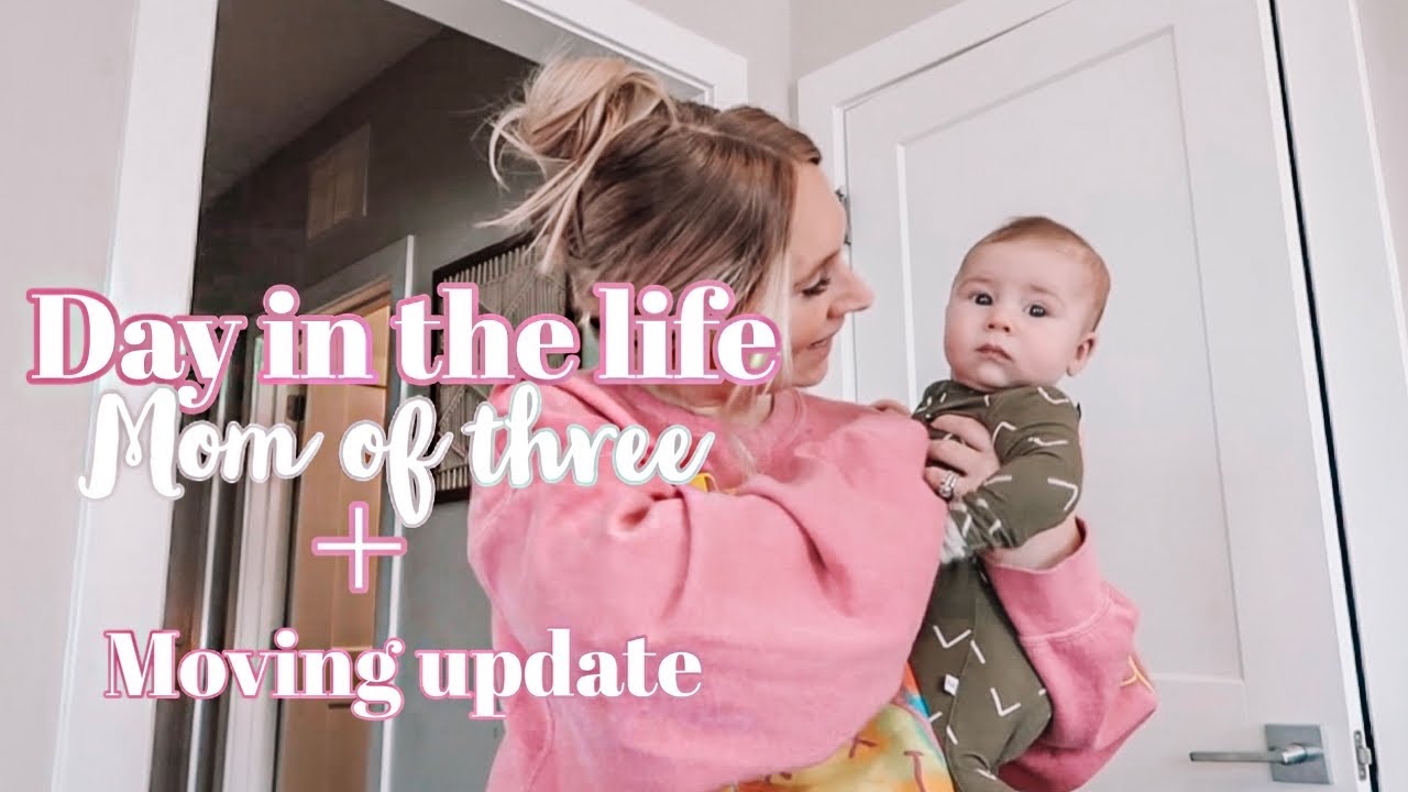 DAY IN THE LIFE VLOG MOM OF THREE | MOVING UPDATE | Alexis Green - YouTube