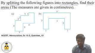 Class 6 NCERT Maths | Ch 10: Mensuration| Ex 10.3 Q10 Solution screenshot 2
