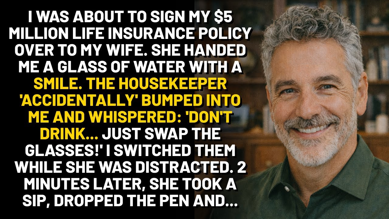 I Was Signing My Will. I Swapped Drinks With My Wife. She Instantly Regretted It...