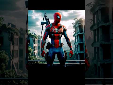 When Spider-Man truns into a Sniper! #aigenerated #shorts
