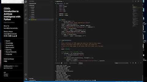 pagerank - CS50 AI Project 2a