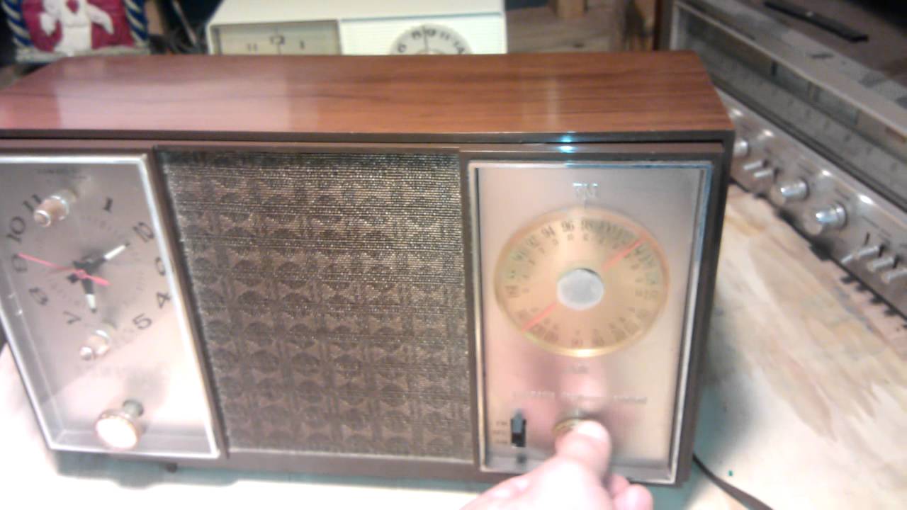 zenith am fm clock radio recapped playing better YouTube