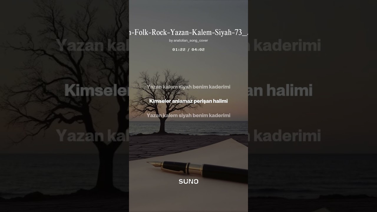 Yazan Kalem Siyah | Duygusal | Psychedelic Anatolian Cover | Harika Yorum