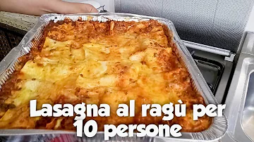 Quanti sono 100 grammi di lasagna?