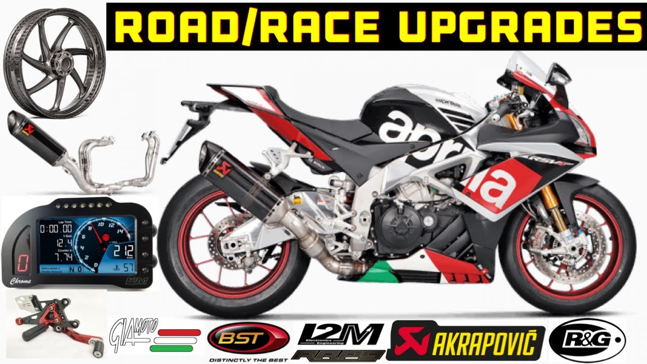 Full overview of Road & Track upgrades for any bike, they gives much confidence and performance