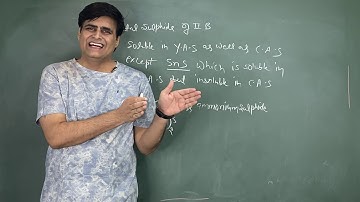 🔥Salt analysis Lecture-4 lSecond group cations l inorganic lVJ sir l