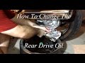 How To Change The Final Drive Oil In A Motorcycle Yamaha FJR 1300 ES