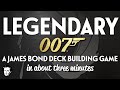 Legendary James Bond in about 3 minutes