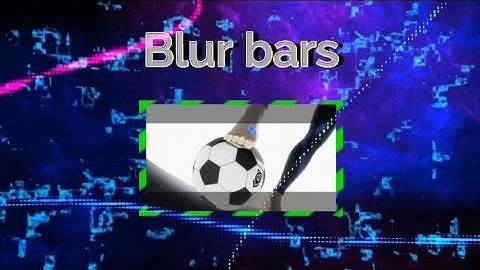 Blur bars Tutorial like @xenoz!