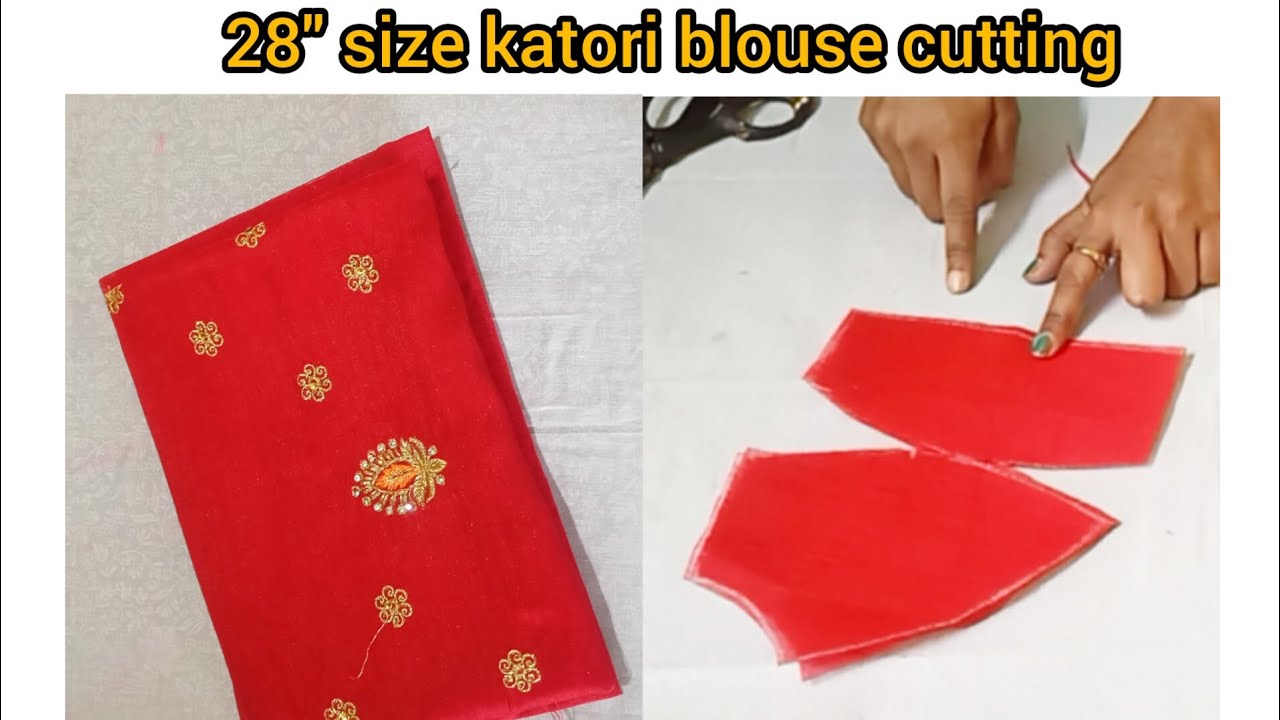 28"size Astar Blouse Cutting & Stitching Lining. ब्लाउज बनाने का सबसे