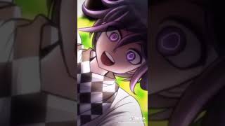 Kokichi saying morning sleepyhead in Japanese and English