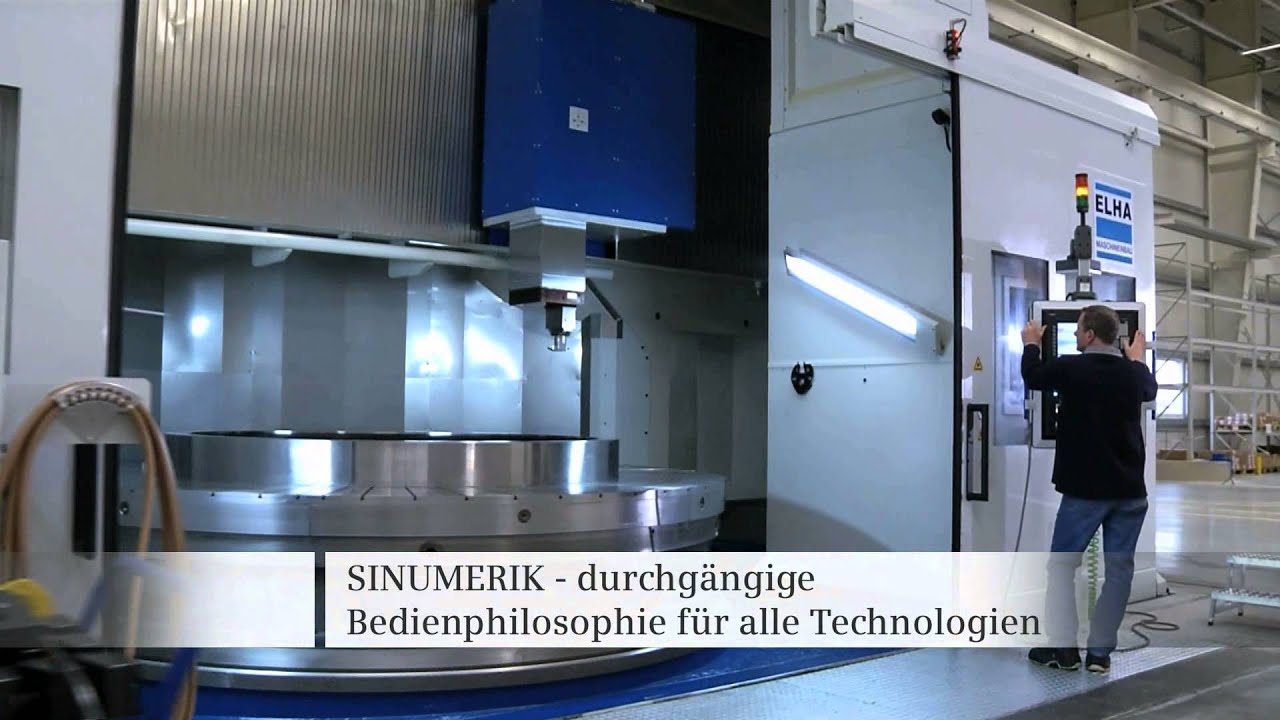 SINUMERIK Intelligente Lösungen für Werkzeugmaschinen YouTube