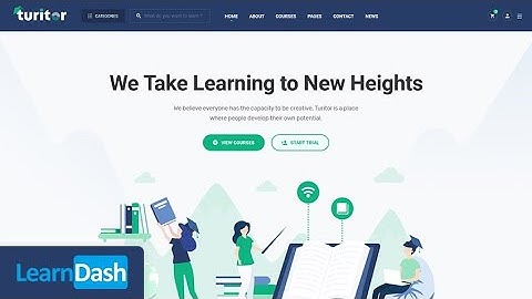 Create LMS Website with Turitor Education WP theme & LearnDash 2020