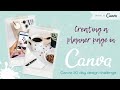 Creating a quick planner page or to do list in Canva #canva # canvassador #bizdesignacademy