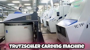 Trutzschler Carding Machine TC 19i | TC 19i Card