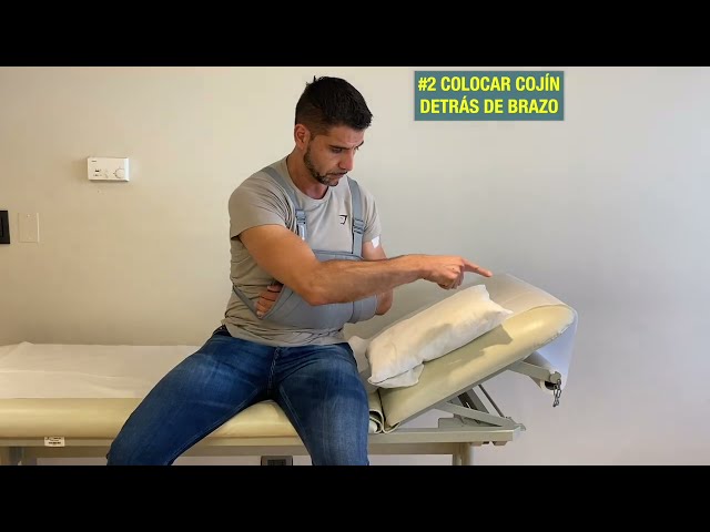 Hombro/codo tutorial #03: Cómo dormir con un hombro/codo inmovilizado operado