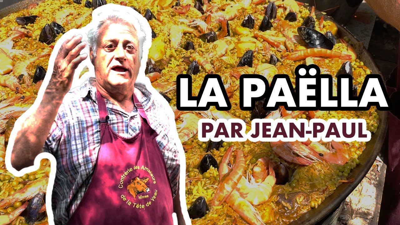 Paëlla géante pour 30 personnes à domicile