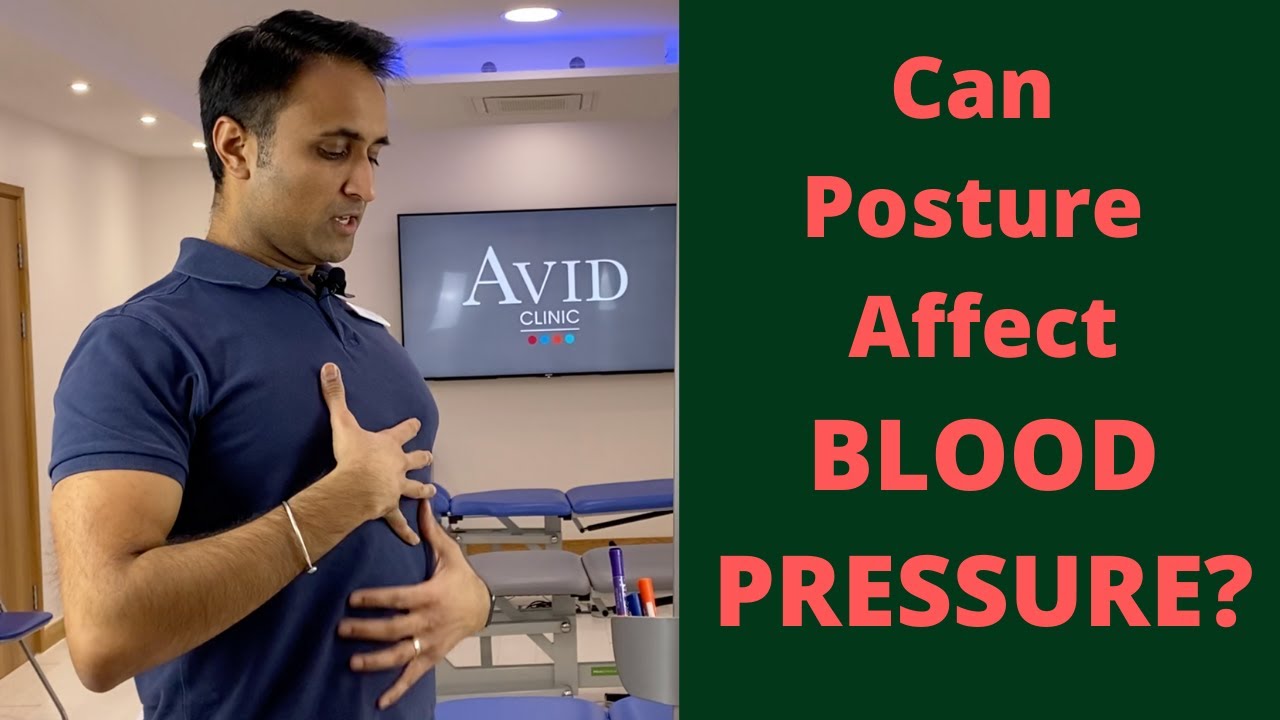 Can Posture Affect BLOOD PRESSURE? 