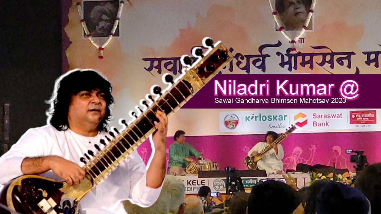 Niladri Kumar Sitar at Sawai Gandharva Bhimsen Mahotsav 2023  Day 3