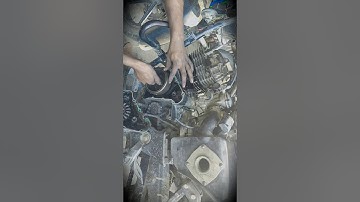 TVS Apache RTR 160 BS4 magnet lock tight/half engine repairing #shortsfeed #tvshow #makanik